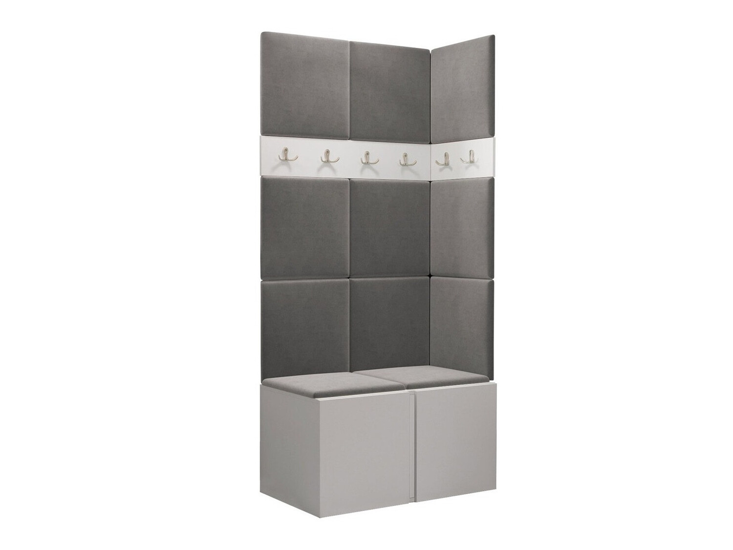 Flurgarnitur Pinis I (Weiss)