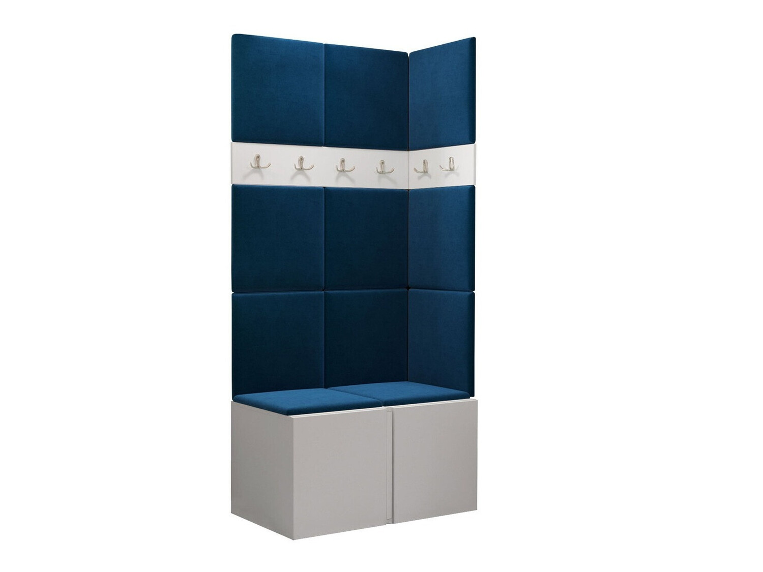 Flurgarnitur Pinis I (Weiss)