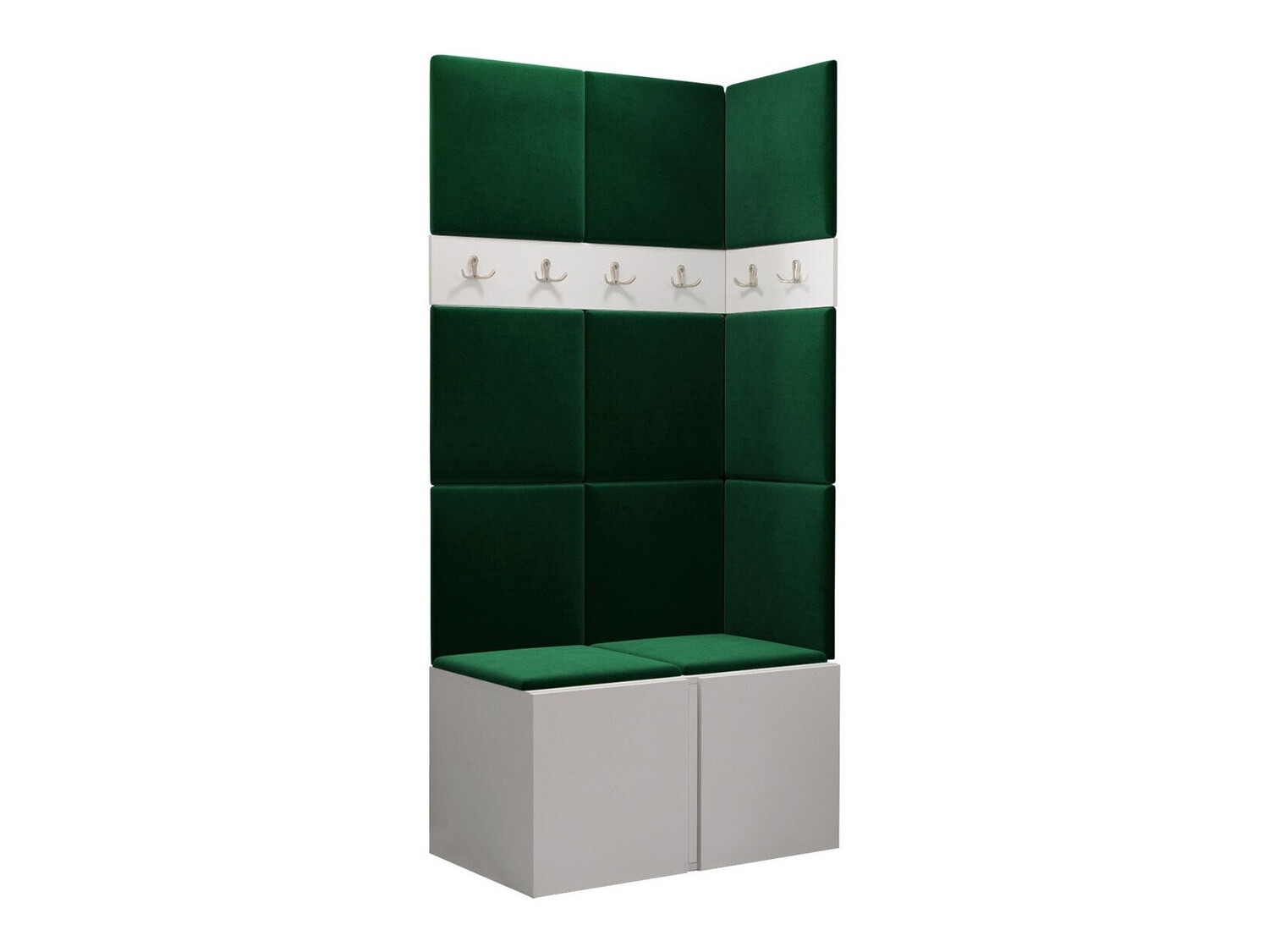 Flurgarnitur Pinis I (Weiss)