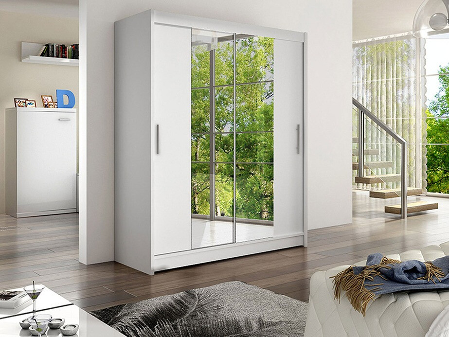 Kleiderschrank Closico Camera II (Weiss)