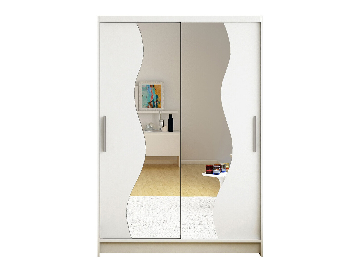 Kleiderschrank Closico Pacron S (Weiss)