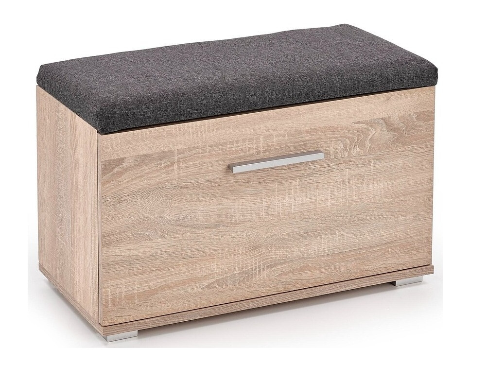 Schuhschrank Cirveso 117 (Sonoma-Eiche + Grau)