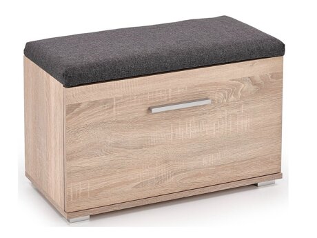 Schuhschrank Cirveso 117 (Sonoma eichenholz + Grau)