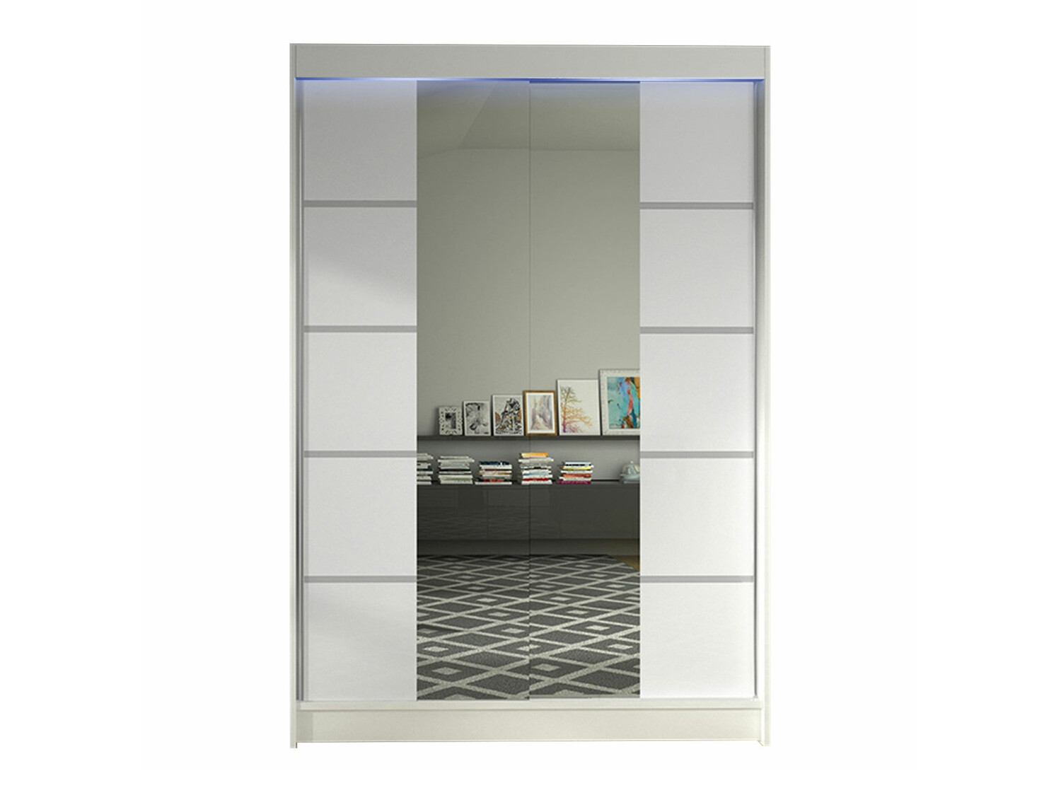 Kleiderschrank Closico Salvor V (Weiss)