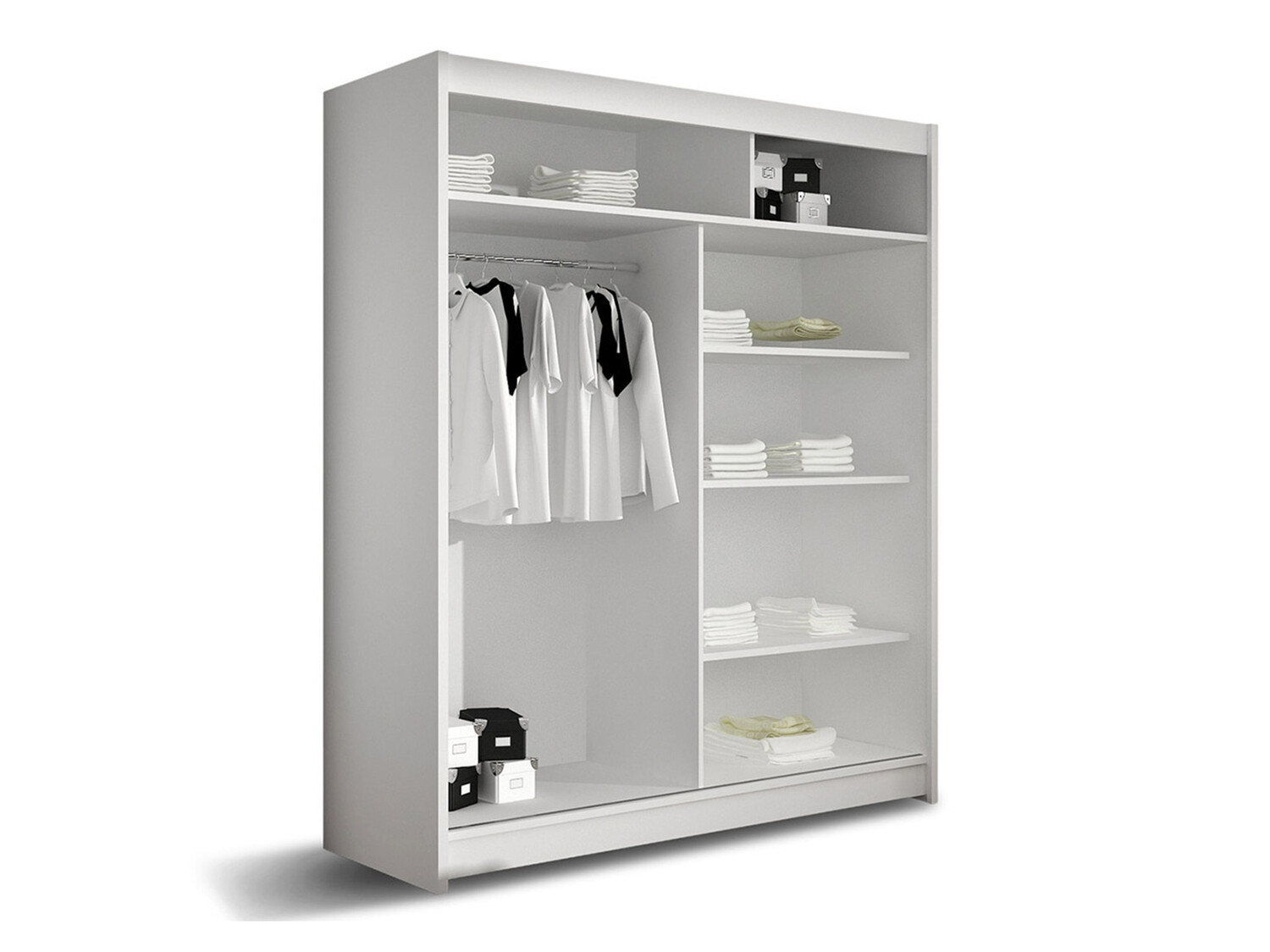 Kleiderschrank Closico Camera IV (Schwarz)