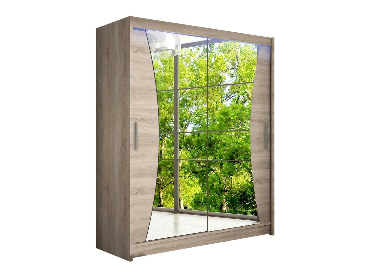 Kleiderschrank Closico Camera IX (Trüffel eichenholzoptik)