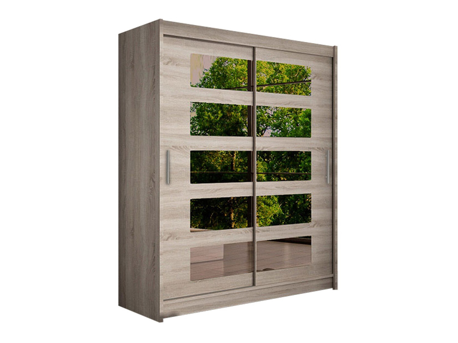 Kleiderschrank Closico Camera V (Trüffel eiche)