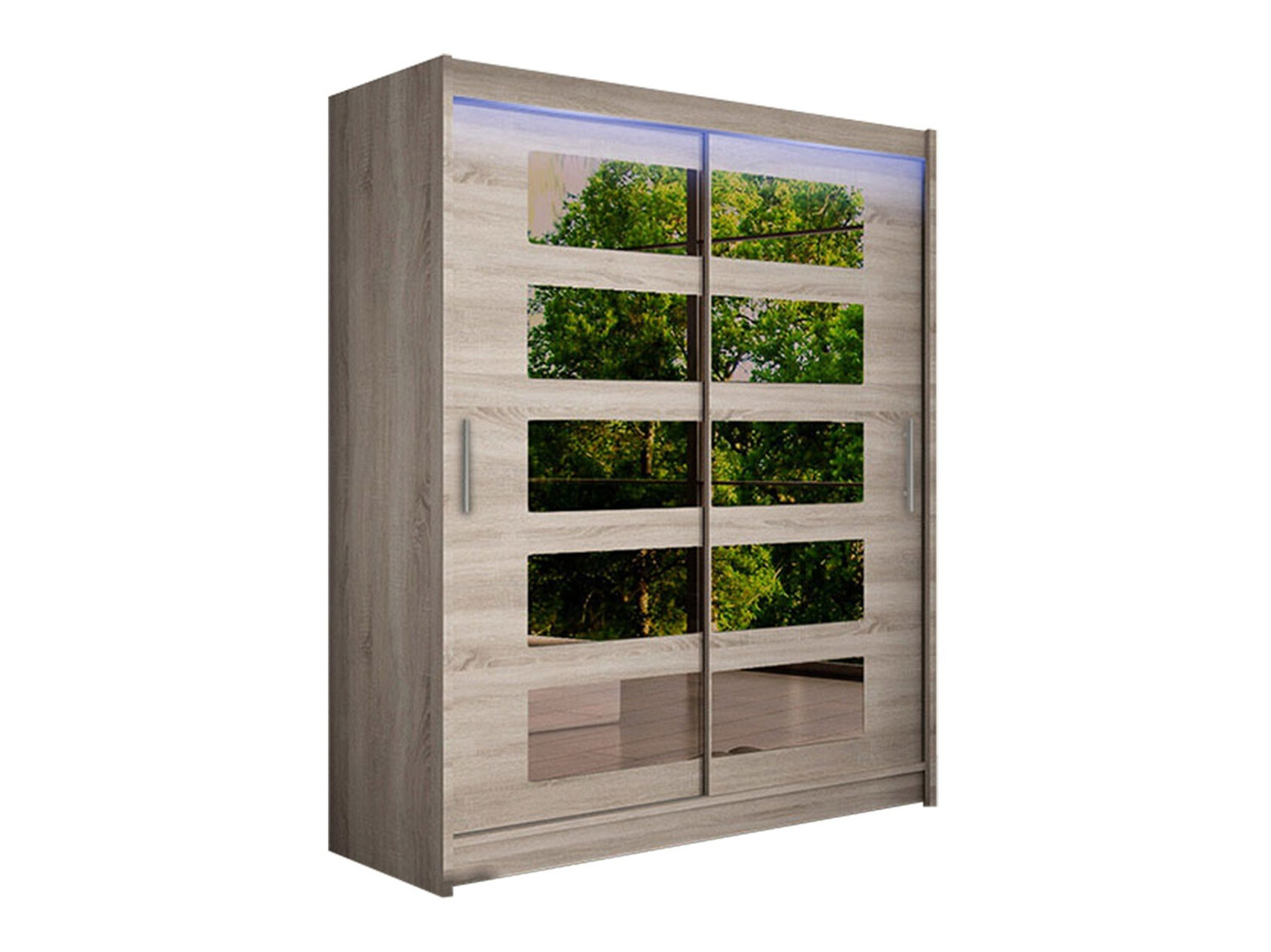 Kleiderschrank Closico Camera V (Trüffel eiche)