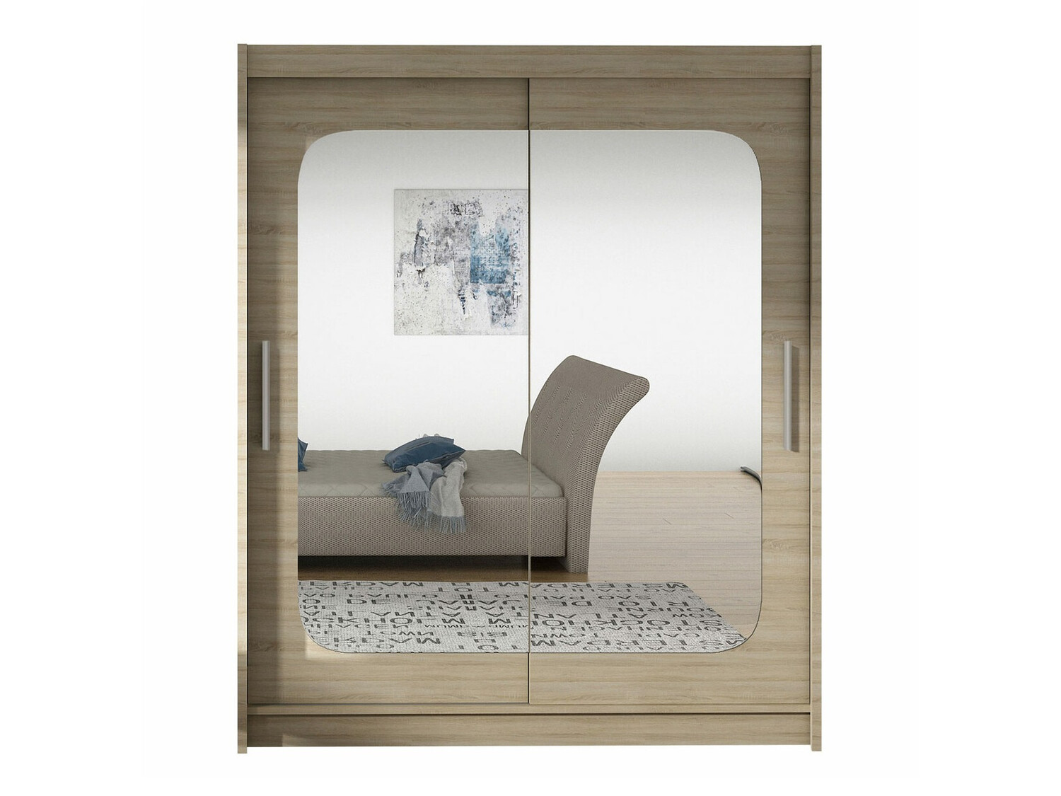 Kleiderschrank Closico Camera XII (Sonoma eichenholz)