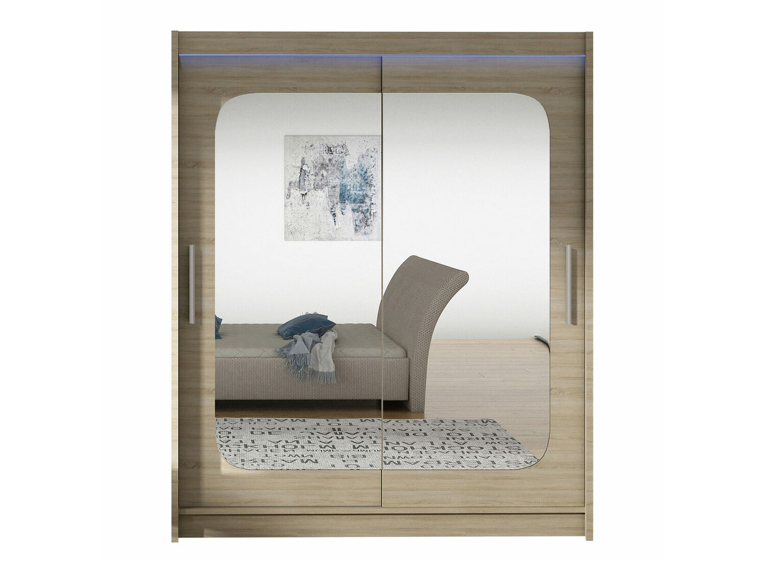 Kleiderschrank Closico Camera XII (Sonoma eichenholz)