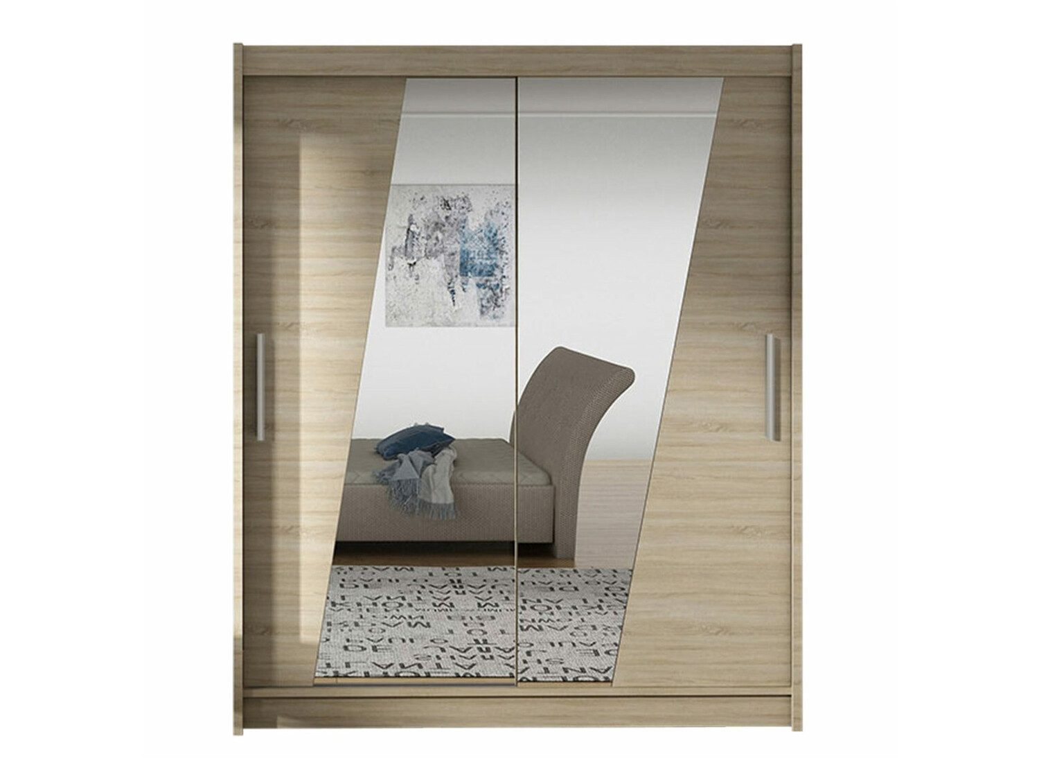 Kleiderschrank Closico Camera XIV (Sonoma eichenholz)