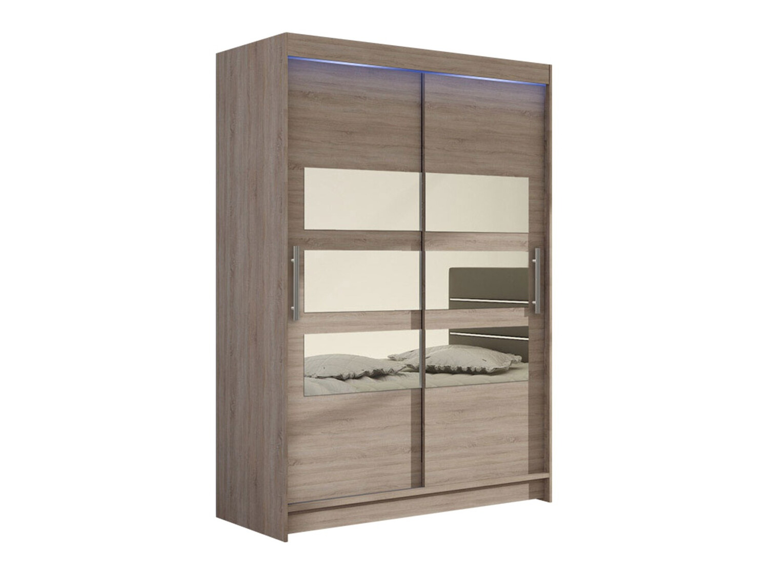 Kleiderschrank Closico Pacron V (Trüffel eiche)