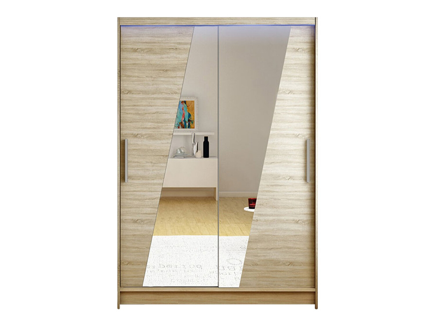 Kleiderschrank Closico Pacron VIII (Sonoma eichenholz)