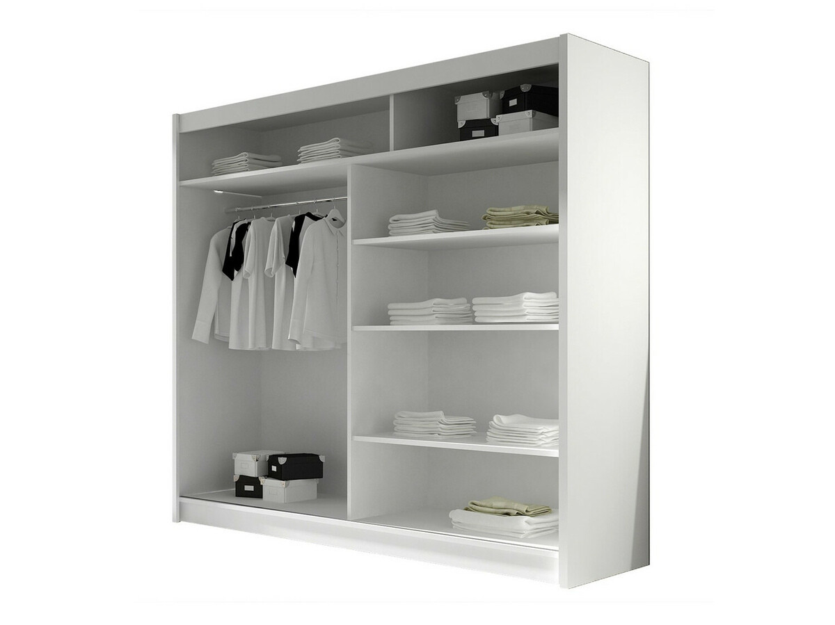 Kleiderschrank Closico Pallor X (Schwarz)