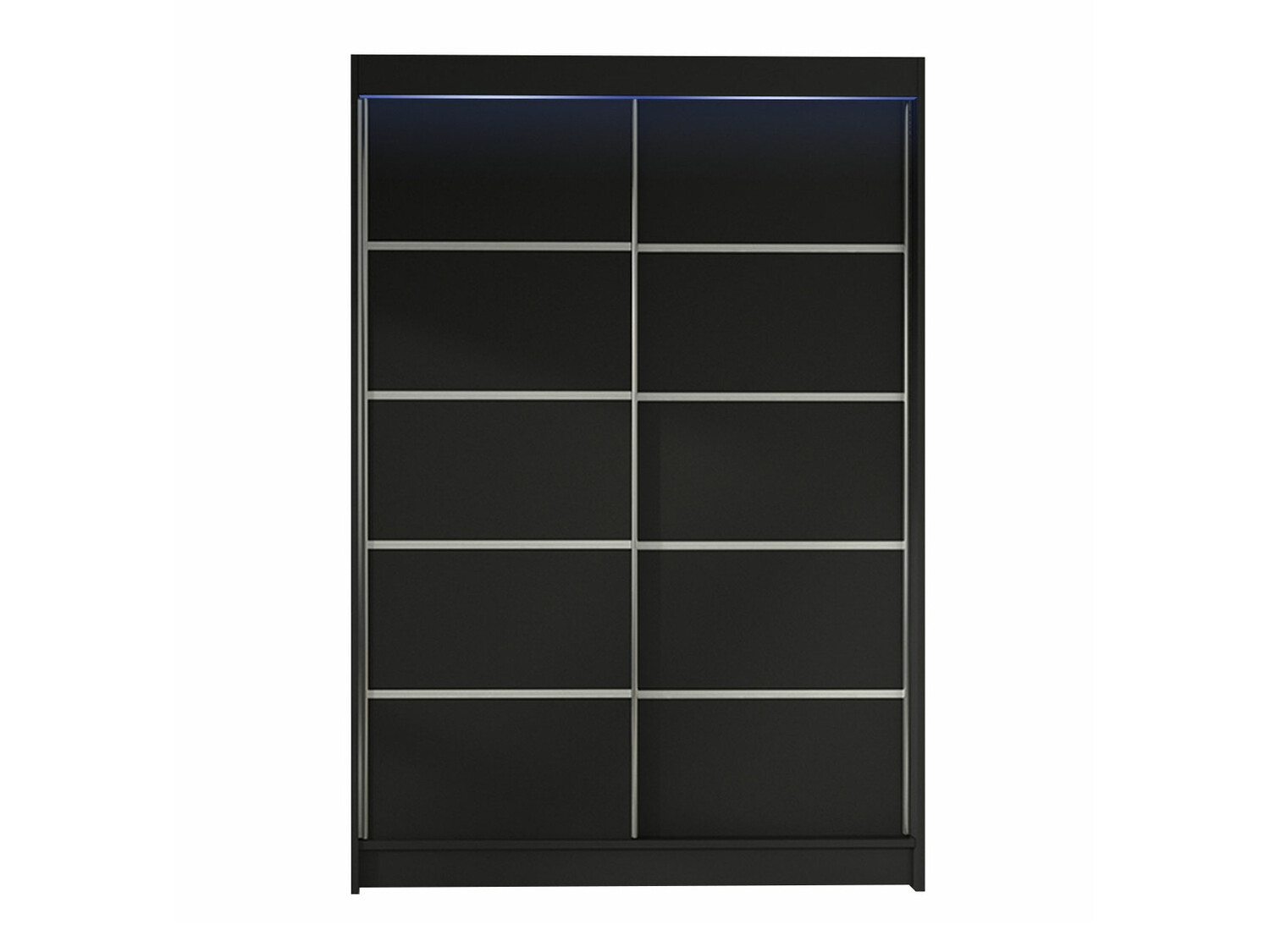Kleiderschrank Closico Salvor IV (Schwarz)