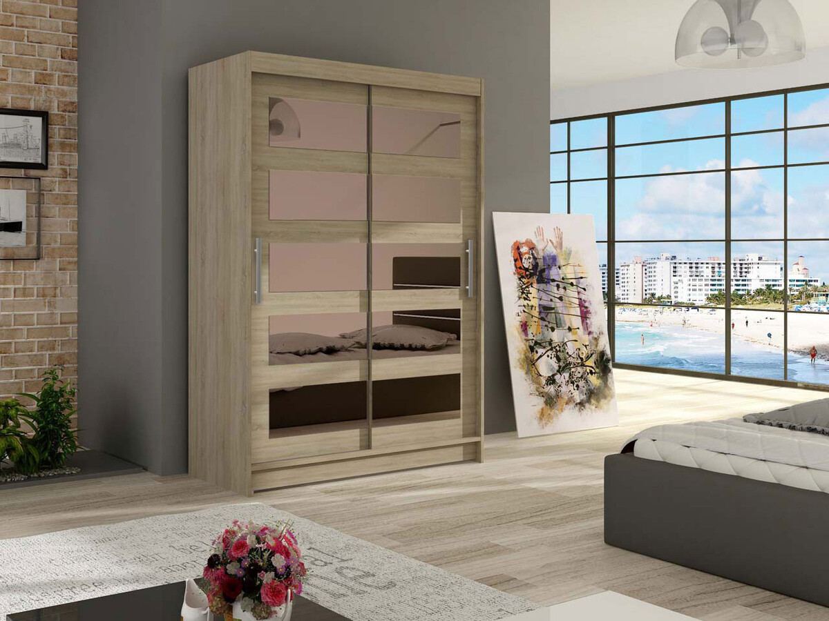 Kleiderschrank Closico Pacron IV (Sonoma-Eiche)