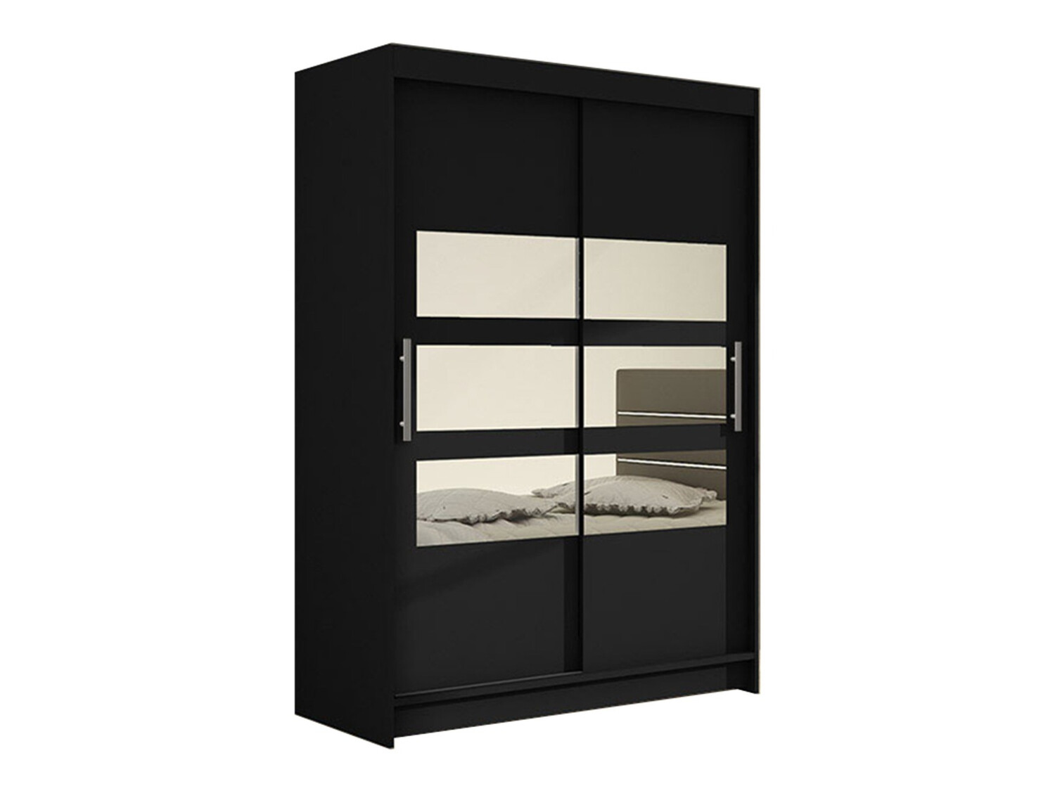 Kleiderschrank Closico Pacron V (Schwarz)