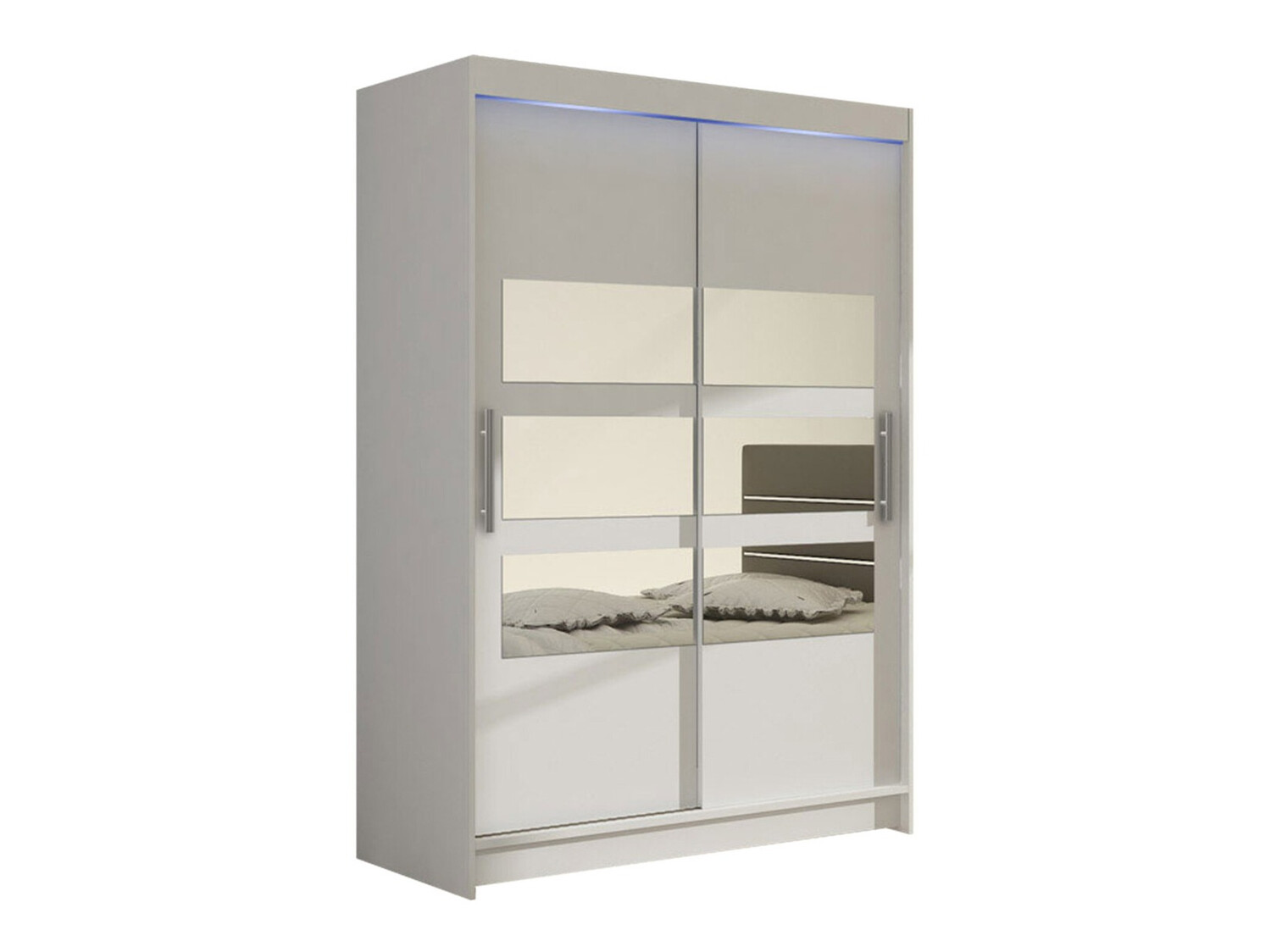 Kleiderschrank Closico Pacron V (Weiss)
