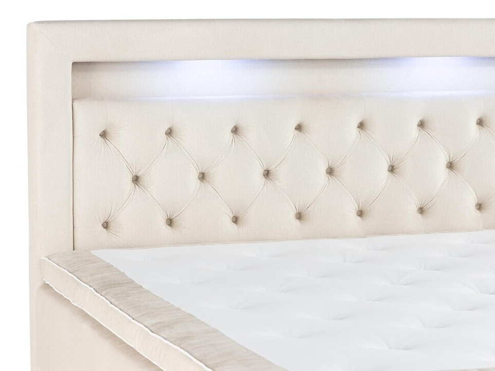 Boxspringbett Seattle 137 (Beige)
