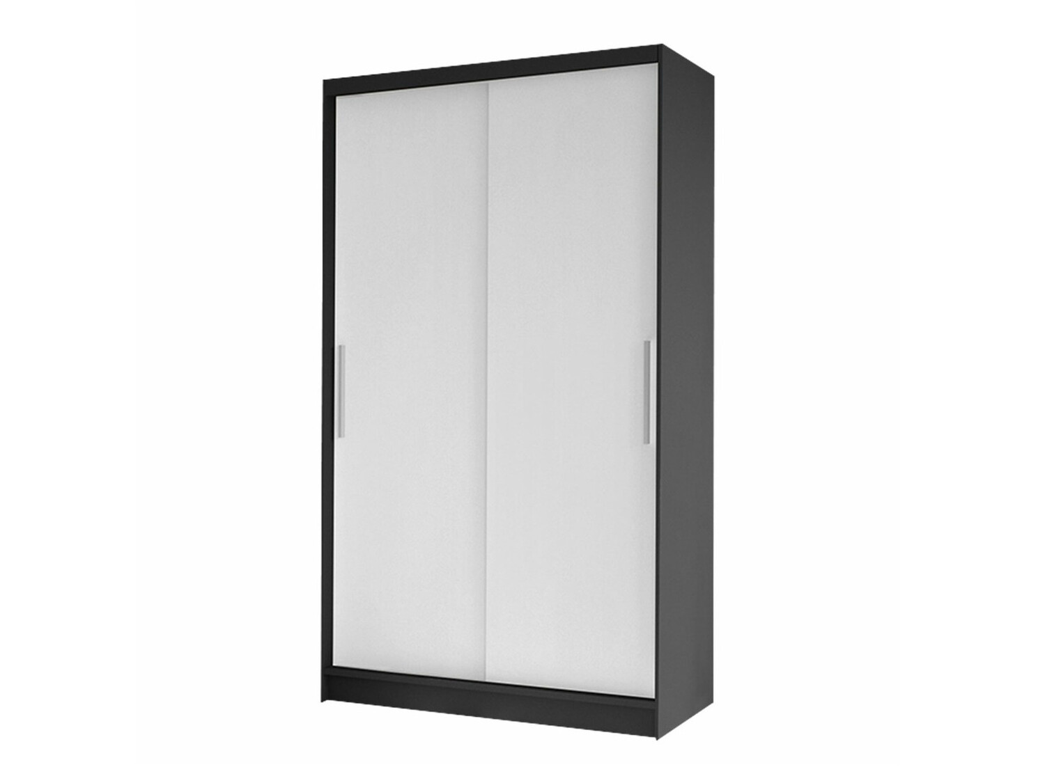 Kleiderschrank Closico Structor I (Schwarz + Weiss)