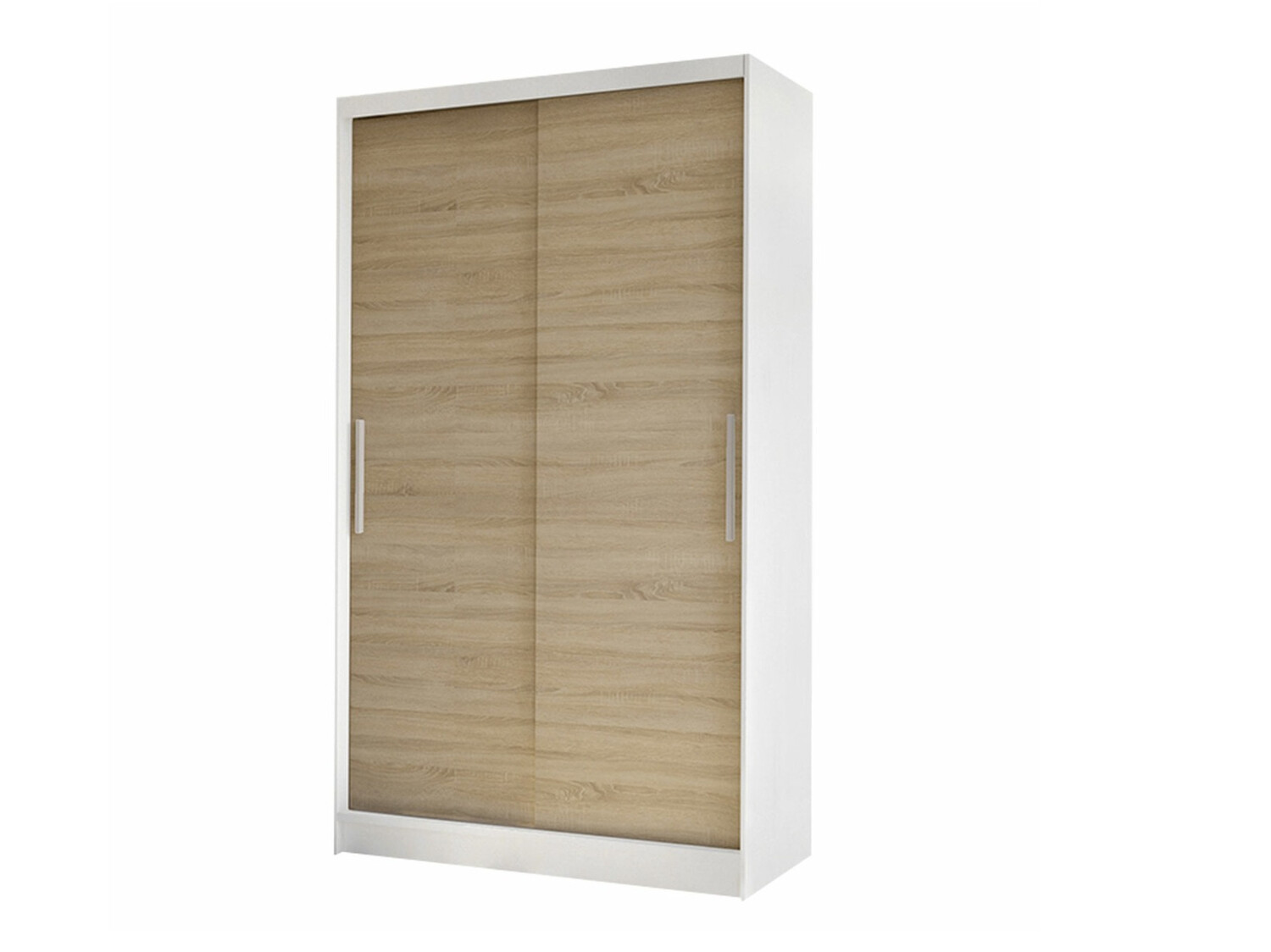 Kleiderschrank Closico Structor I (Weiss + Sonoma eichenholz)