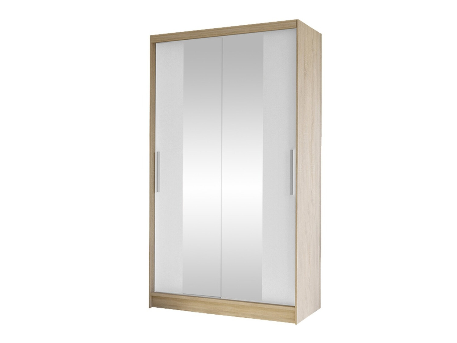 Kleiderschrank Closico Structor II (Sonoma eichenholz + Weiss)