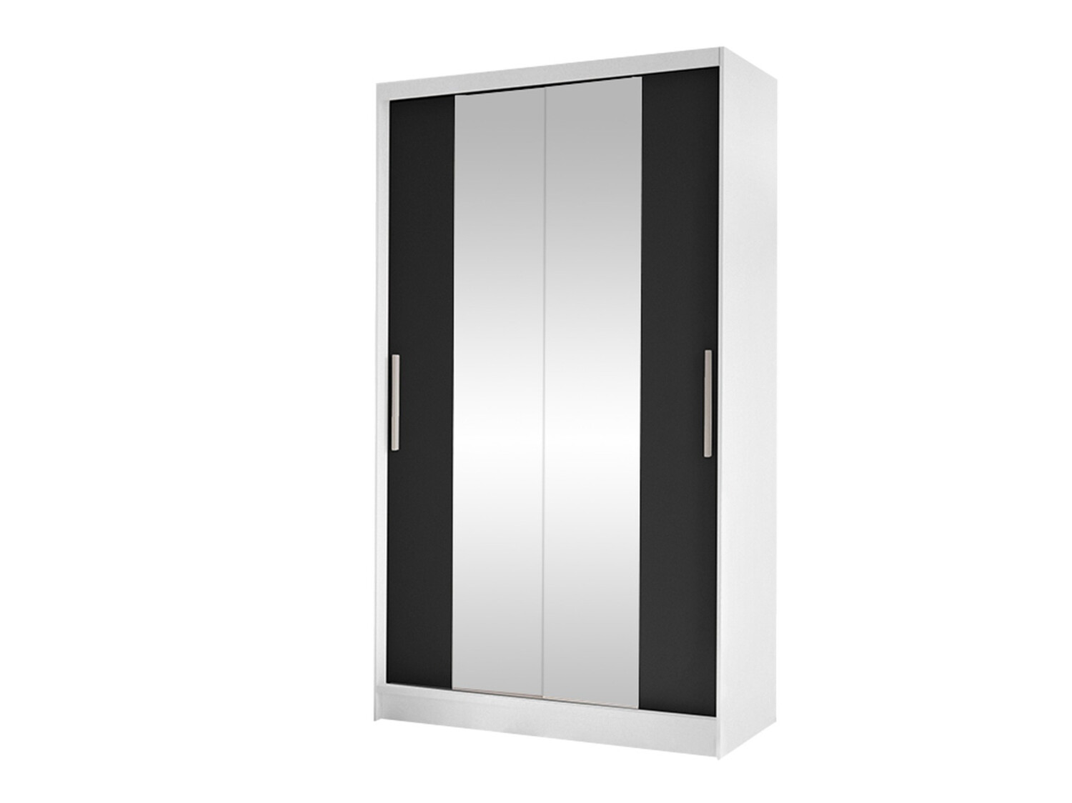 Kleiderschrank Closico Structor II (Weiss + Schwarz)