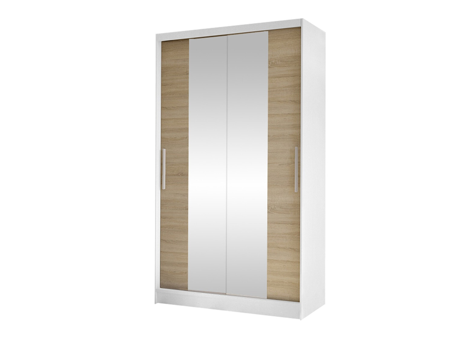 Kleiderschrank Closico Structor II (Weiss + Sonoma-Eiche)