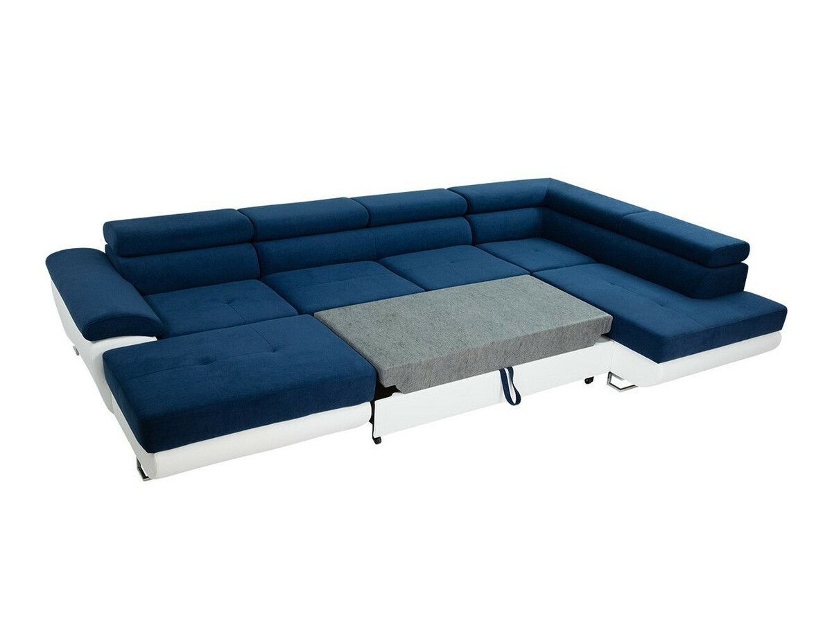 Ecksofa Comfivo Ruta VI (Venus Velvet 2927 + Miu 2041)