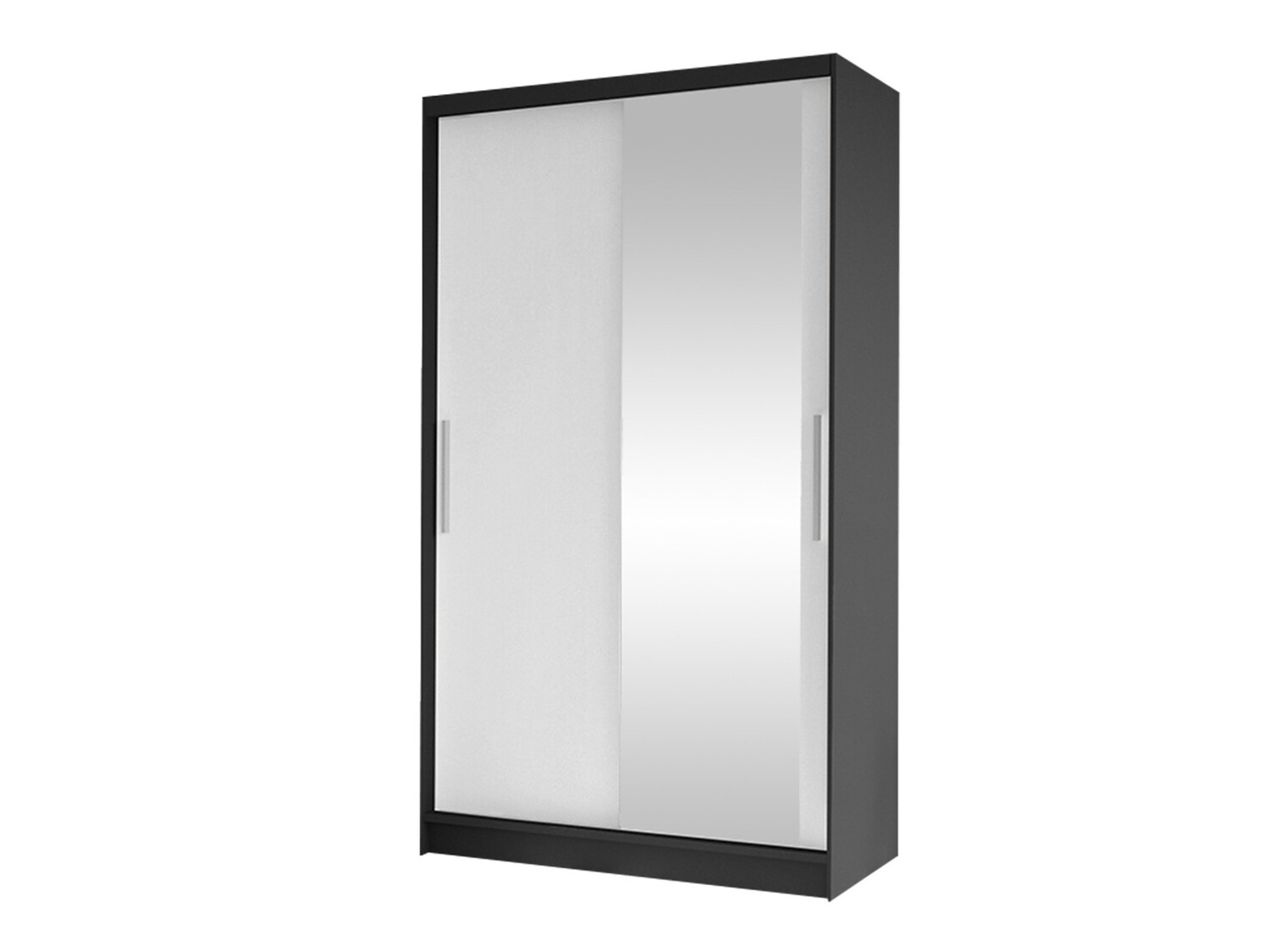 Kleiderschrank Closico Structor VI (Schwarz + Weiss)