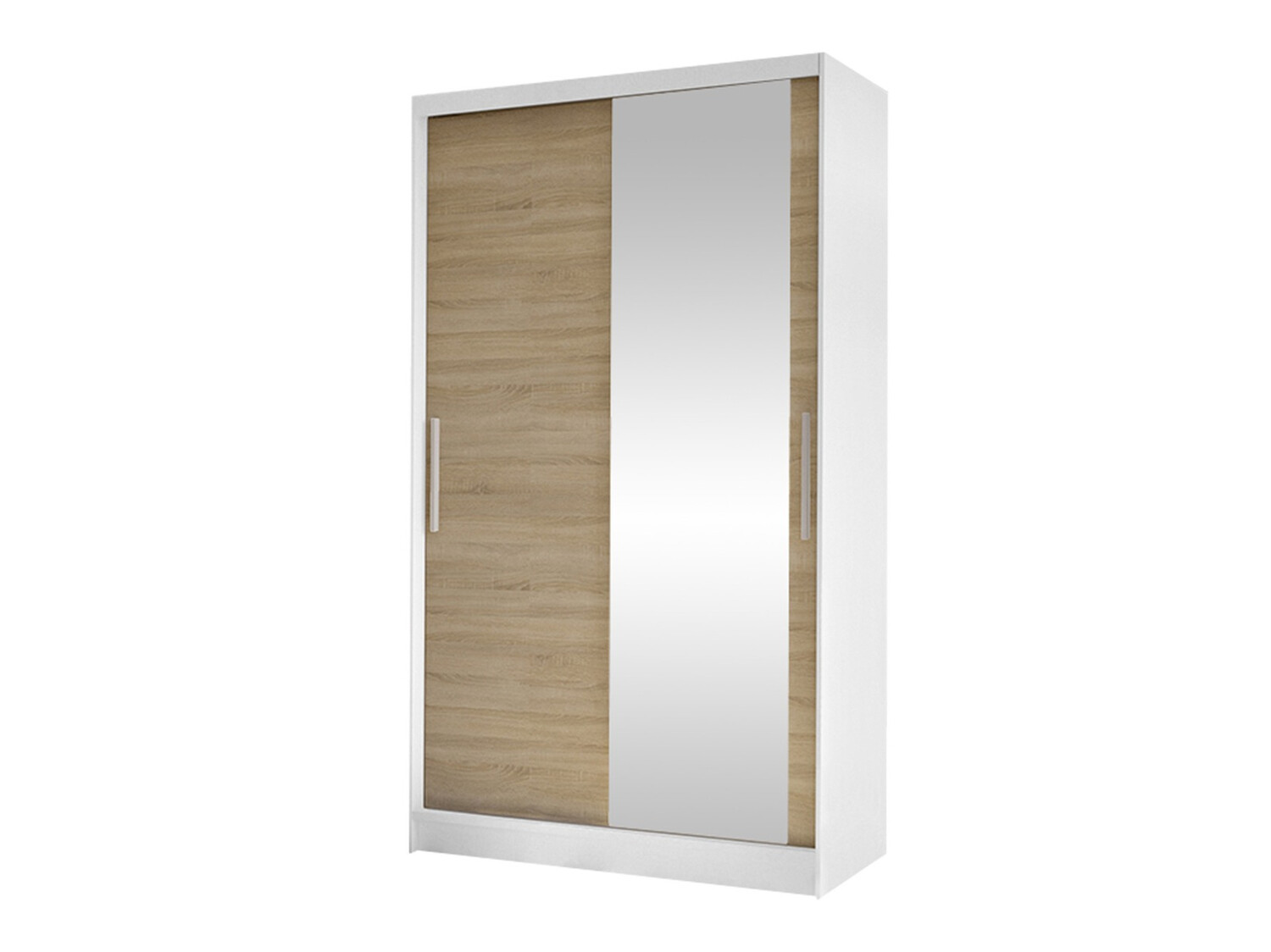 Kleiderschrank Closico Structor VI (Weiss + Sonoma eichenholz)