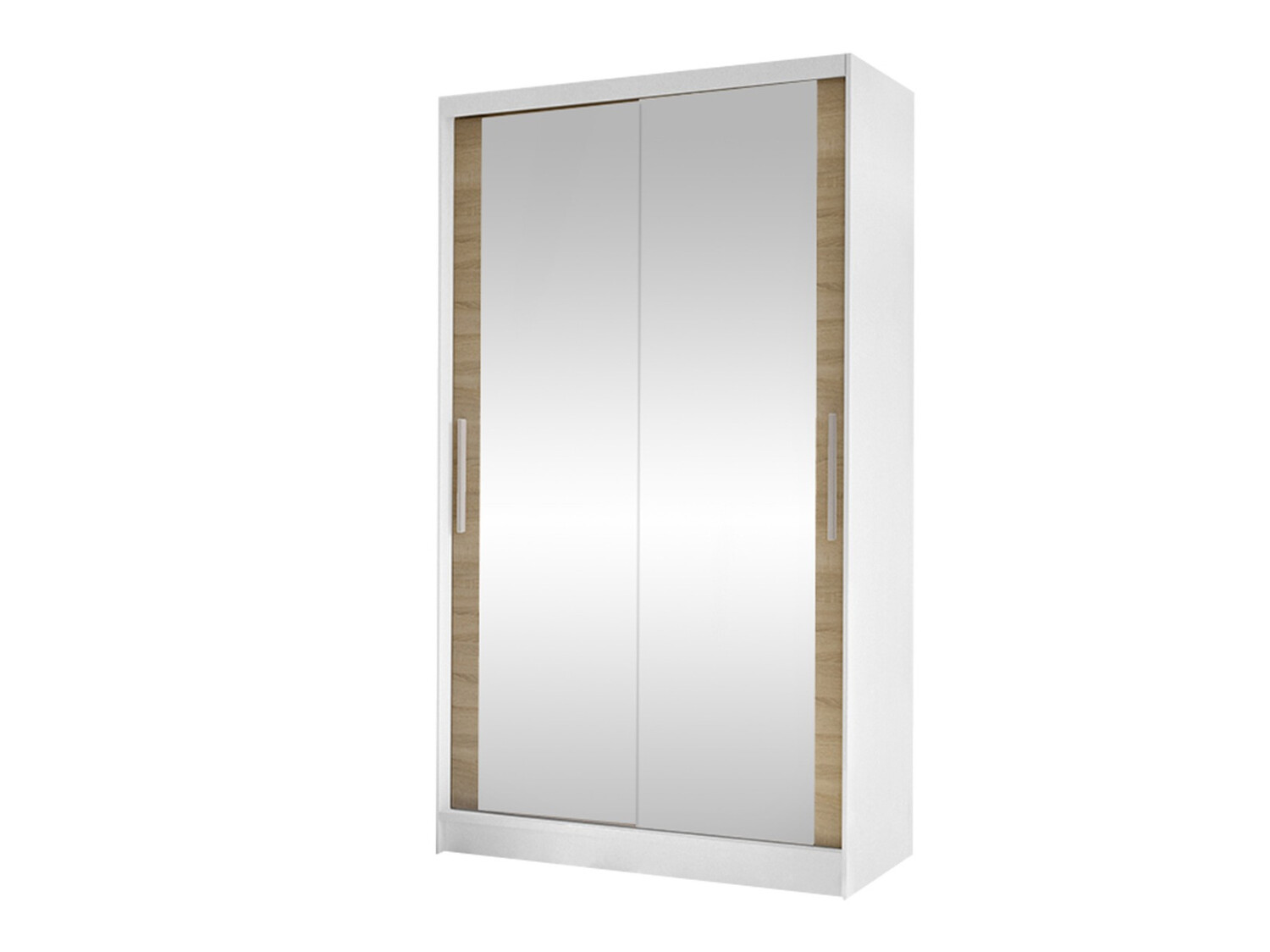 Kleiderschrank Closico Structor VII (Weiss + Sonoma eichenholz)