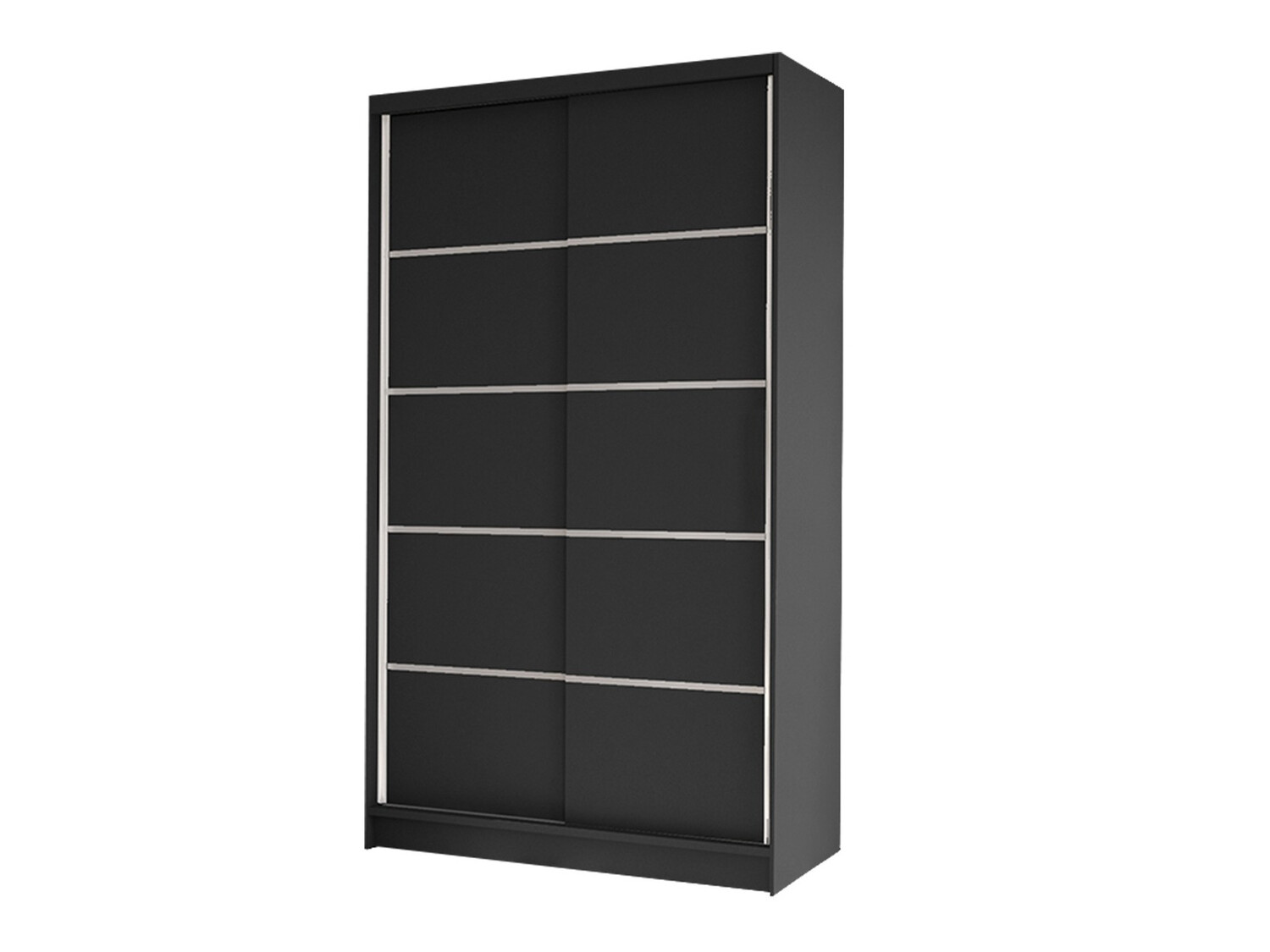 Kleiderschrank Closico Fractor IV (Schwarz)