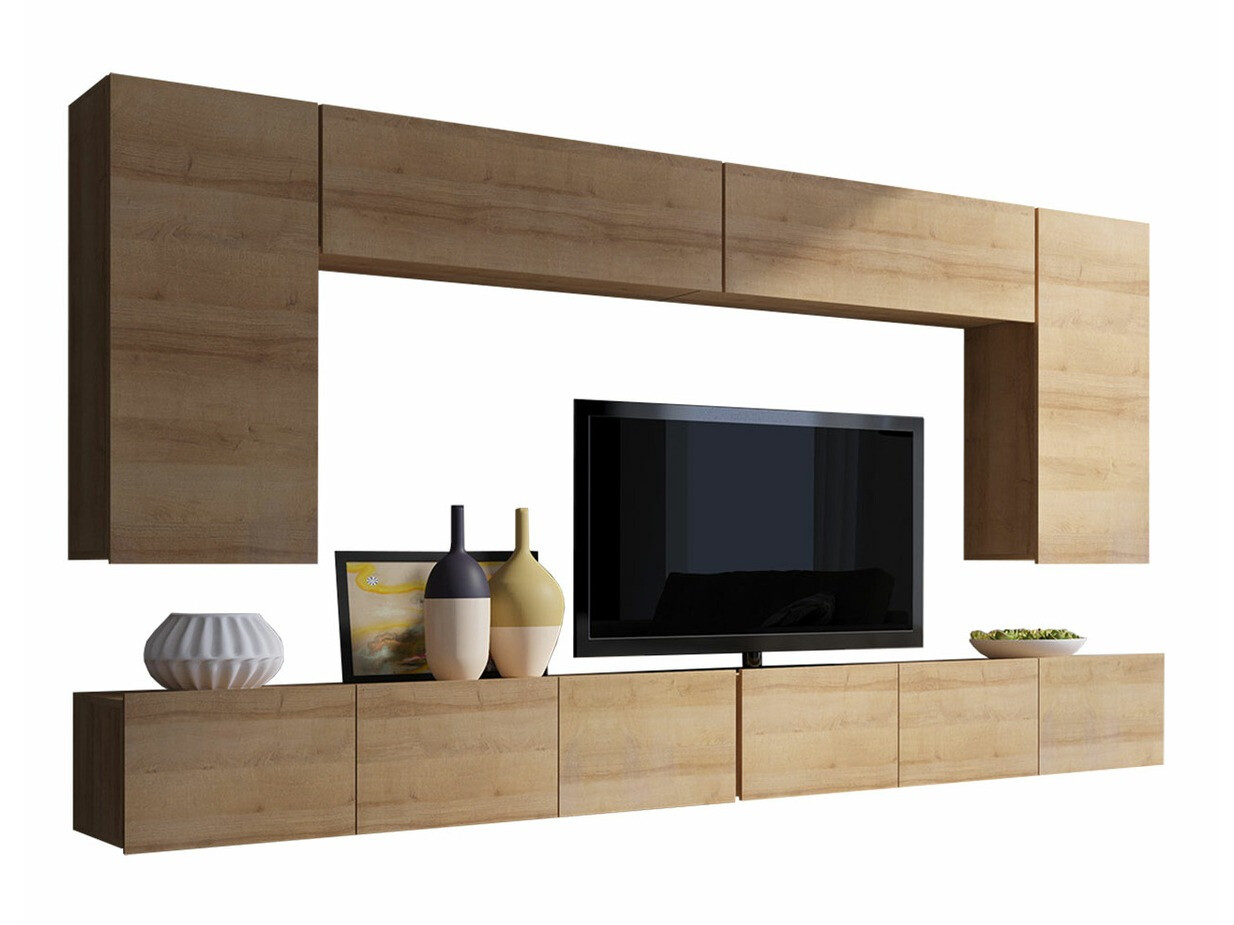 Wohnzimmer-Set Remus XIII (Goldeiche)