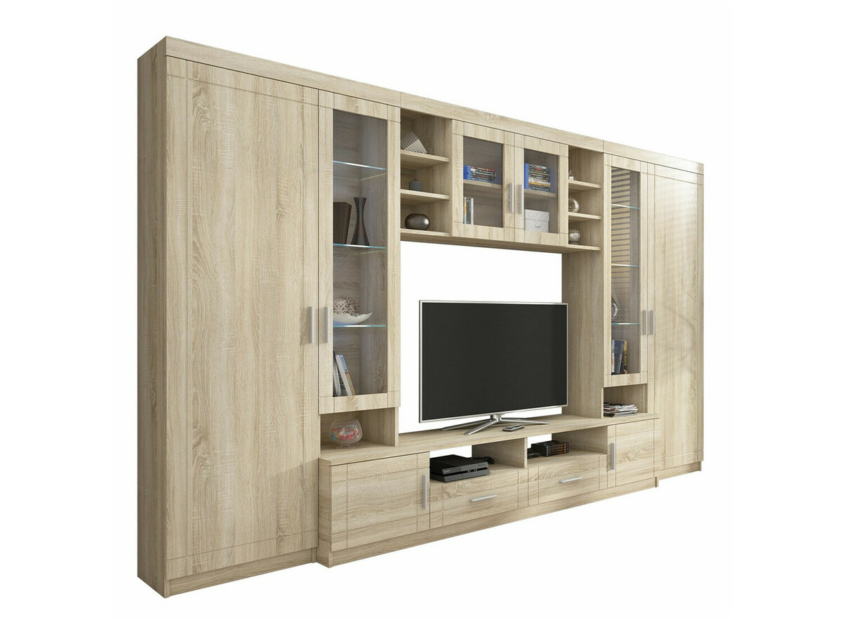 Wohnzimmer-Set Bacces (Sonoma-Eiche)