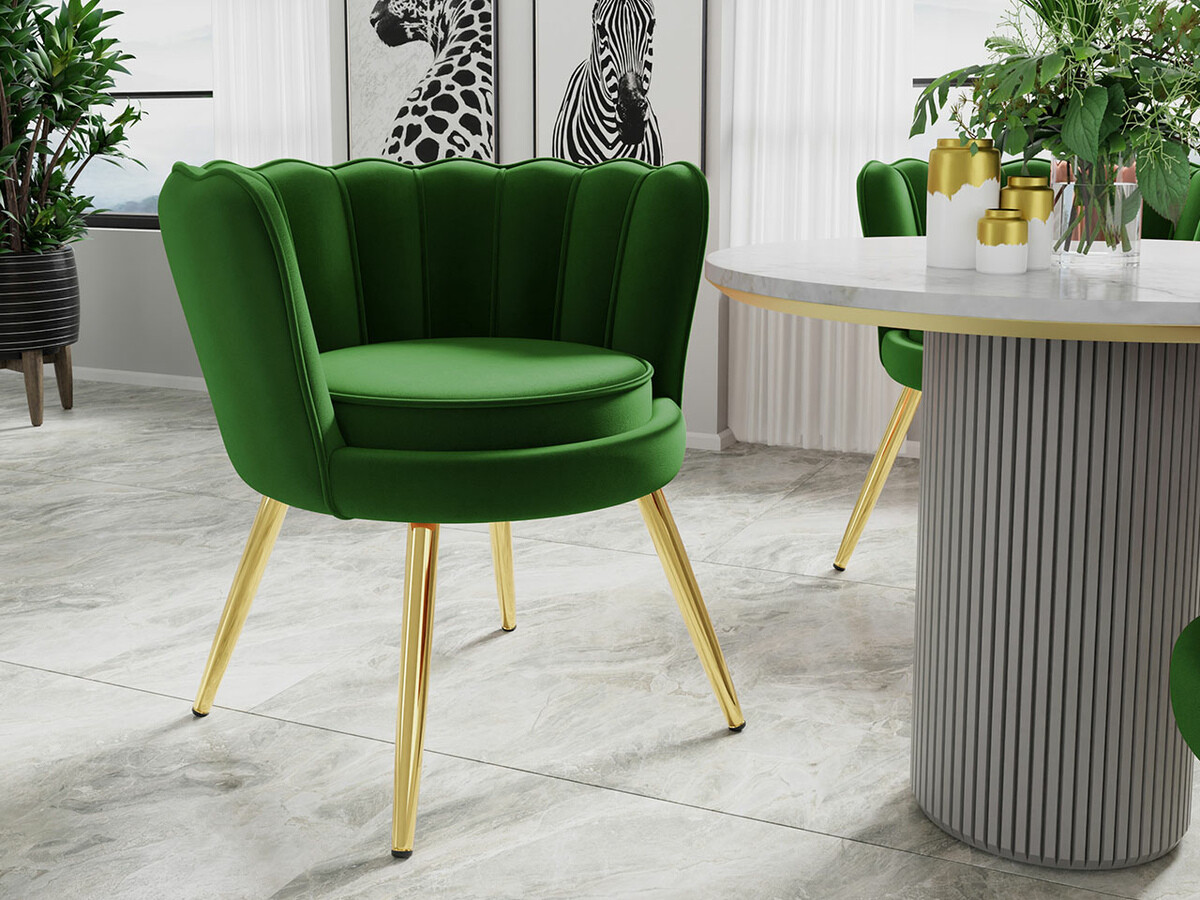 Sessel Comfivo 319 (Grün + Gold)