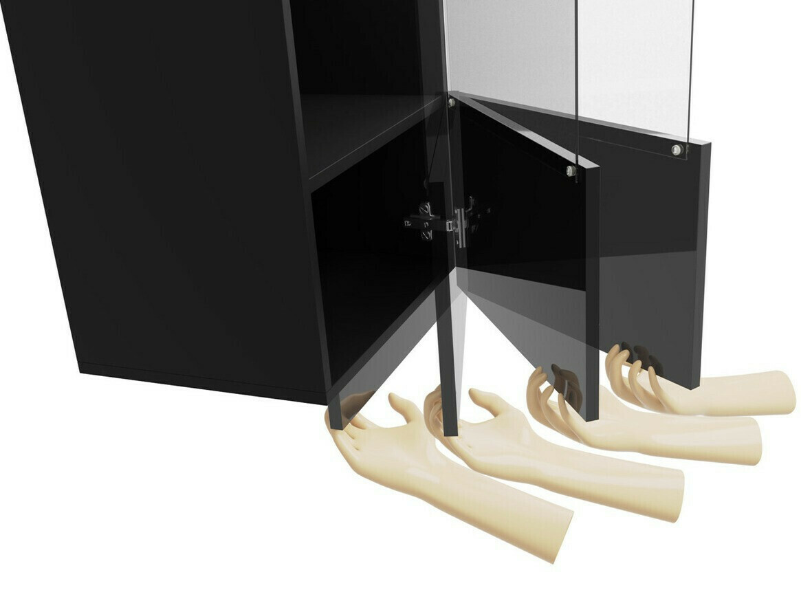 Wohnzimmer-Sets Tivdalu 107 (Goldene Eichenholzoptik + Weiss + Weiss glänzend)