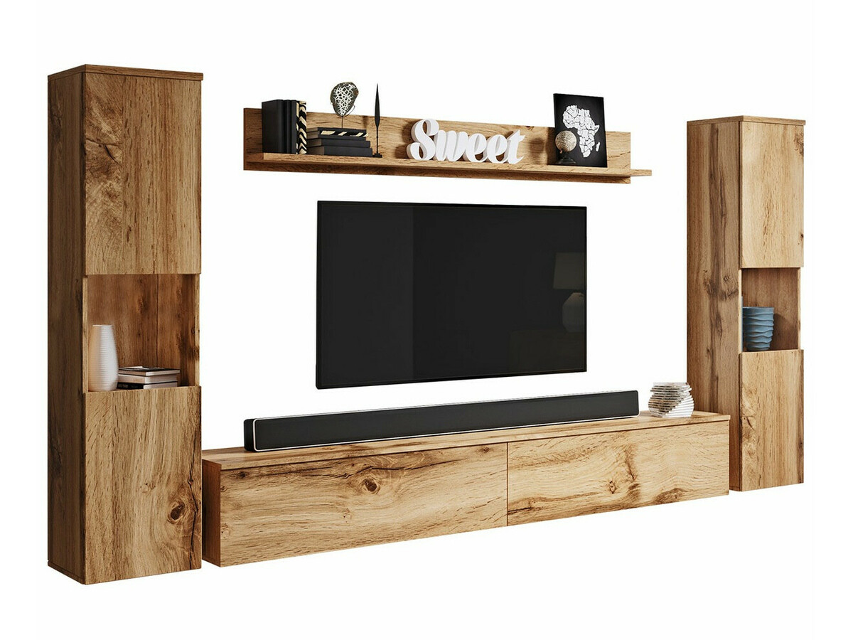 Wohnzimmer-Set Sarasota 131 (Wotan-Eiche)