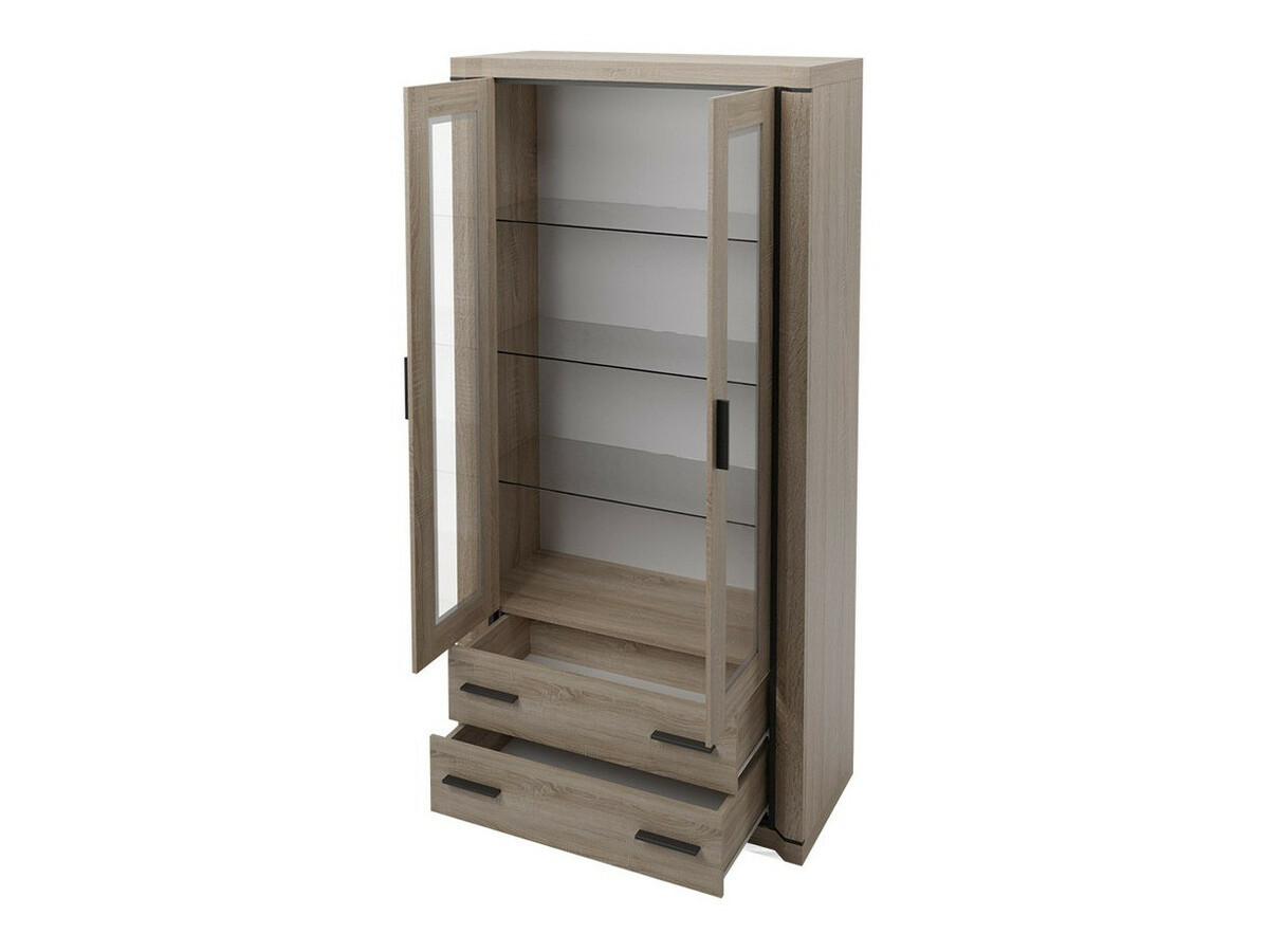 Wohnzimmer-Sets Lorelie 125 (Trüffel eichenholzoptik)