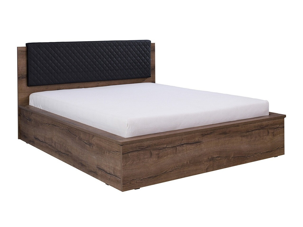 Bett Fivelbo 105 (Klostereiche + Soft Pik 011)