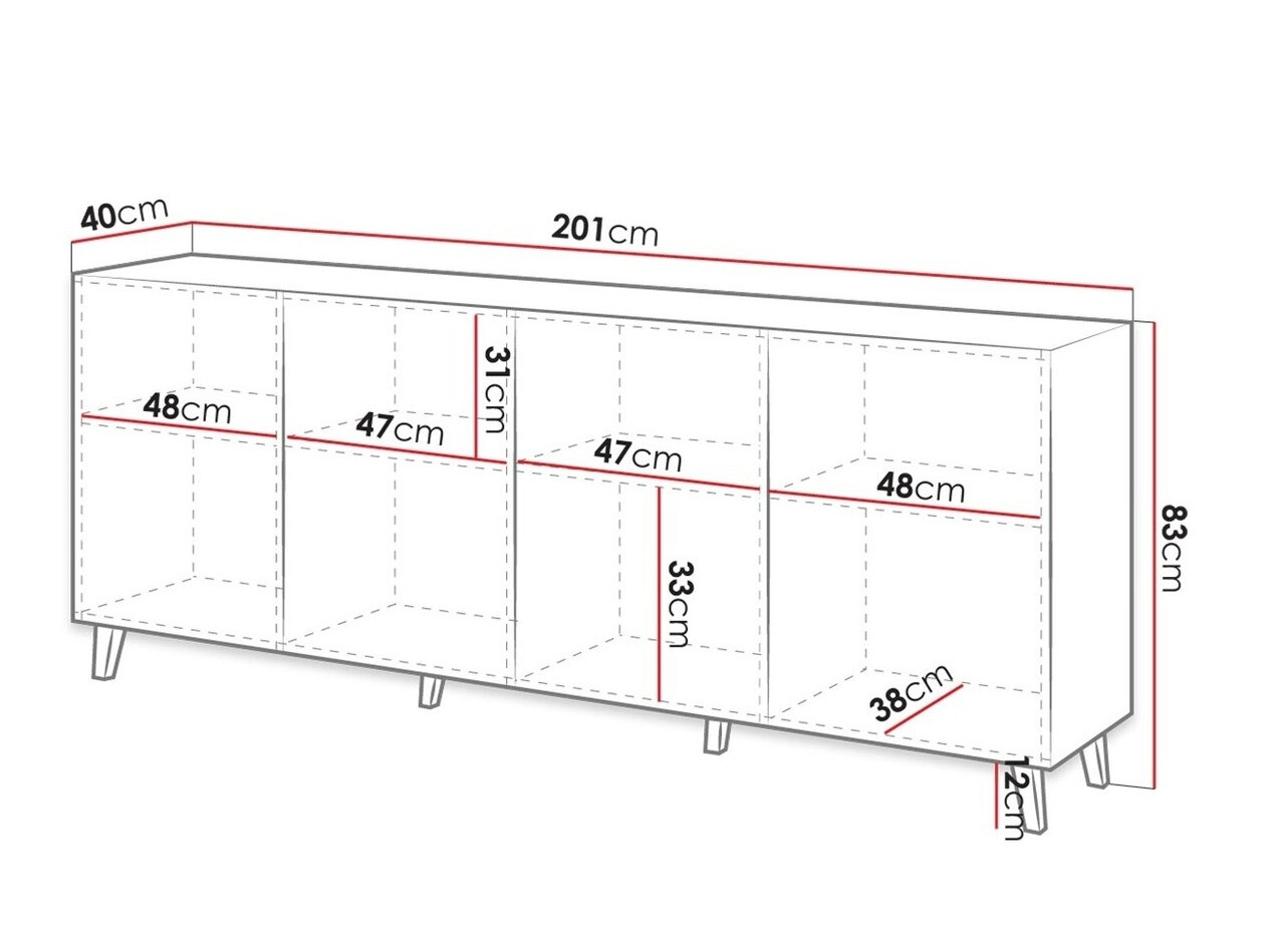 Sideboard Dicto (Weiss)