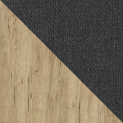 Boxspringbett ComfiDream Miraena (Goldene Eichenholzoptik + Soro 97)