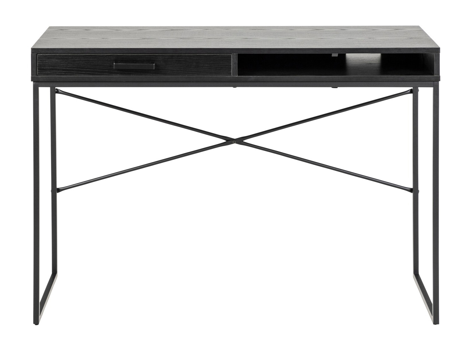 Bürotisch Norsica Sevferi 190 (Schwarz)