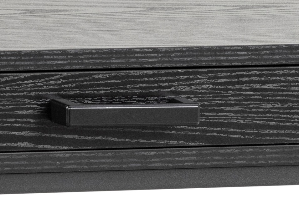 Bürotisch Sevferi 100 (Schwarz)