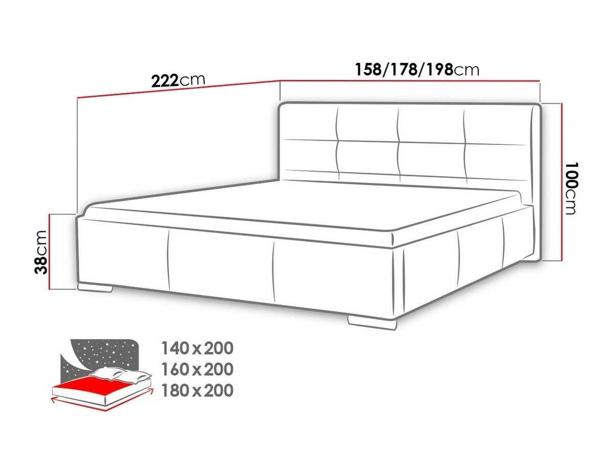 Bett Imber (Soft 011)