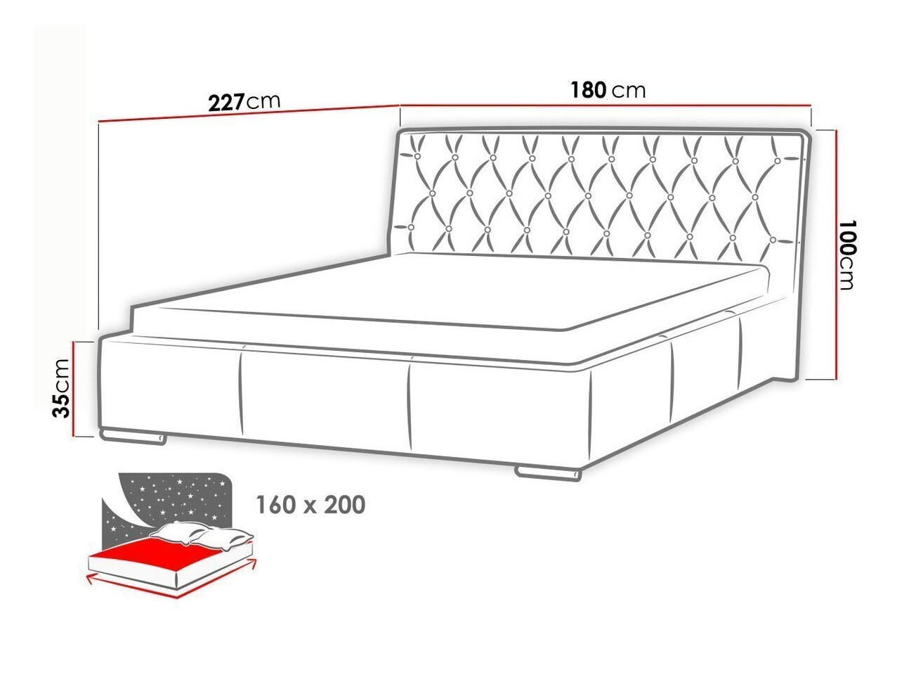 Bett Templum I (Soft 017)