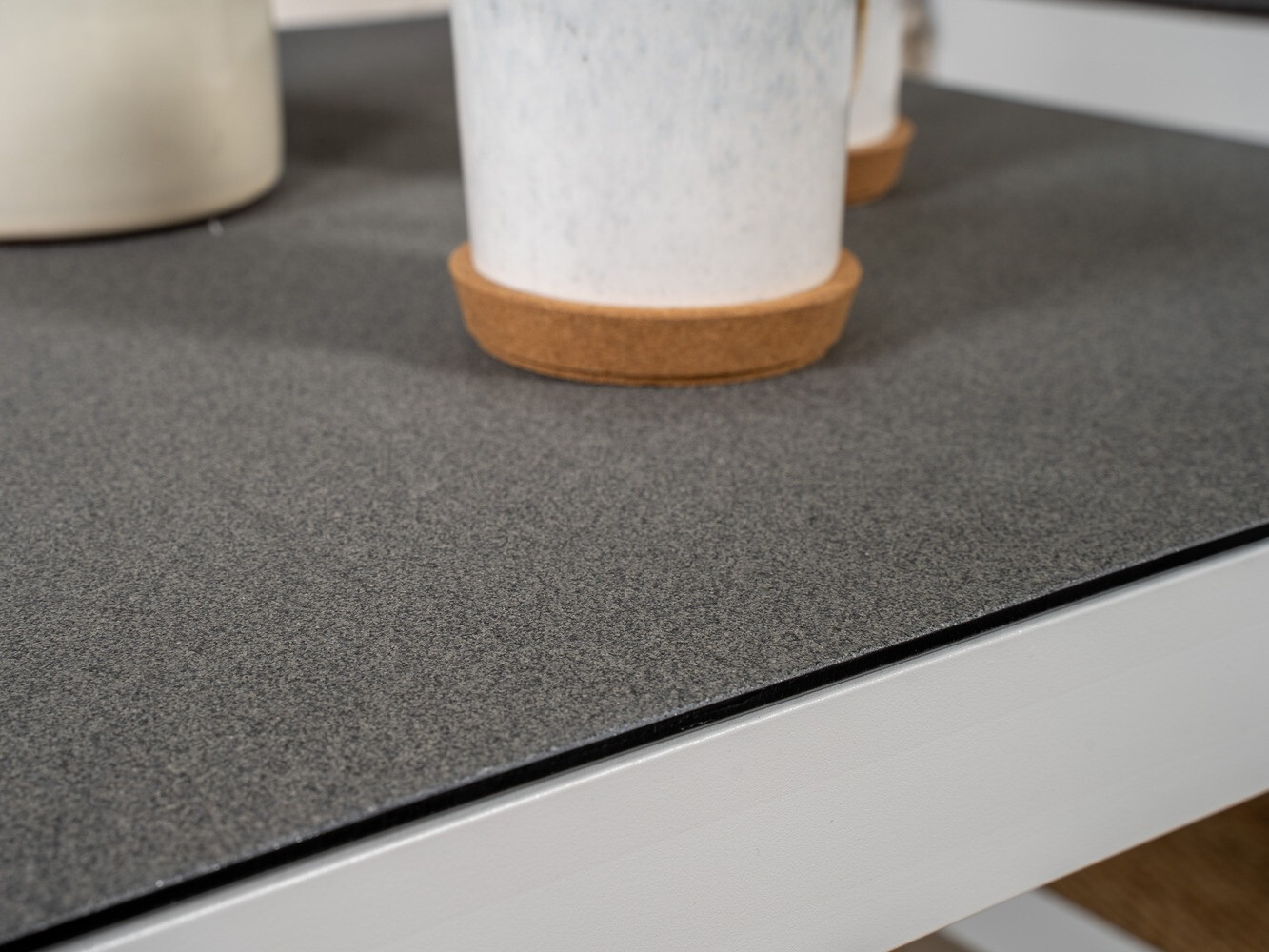 Gartenmöbel-Set Dallas 773 (Weiss + Grau)