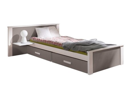 Bett Henderson 118 (Weiss + Trüffel)
