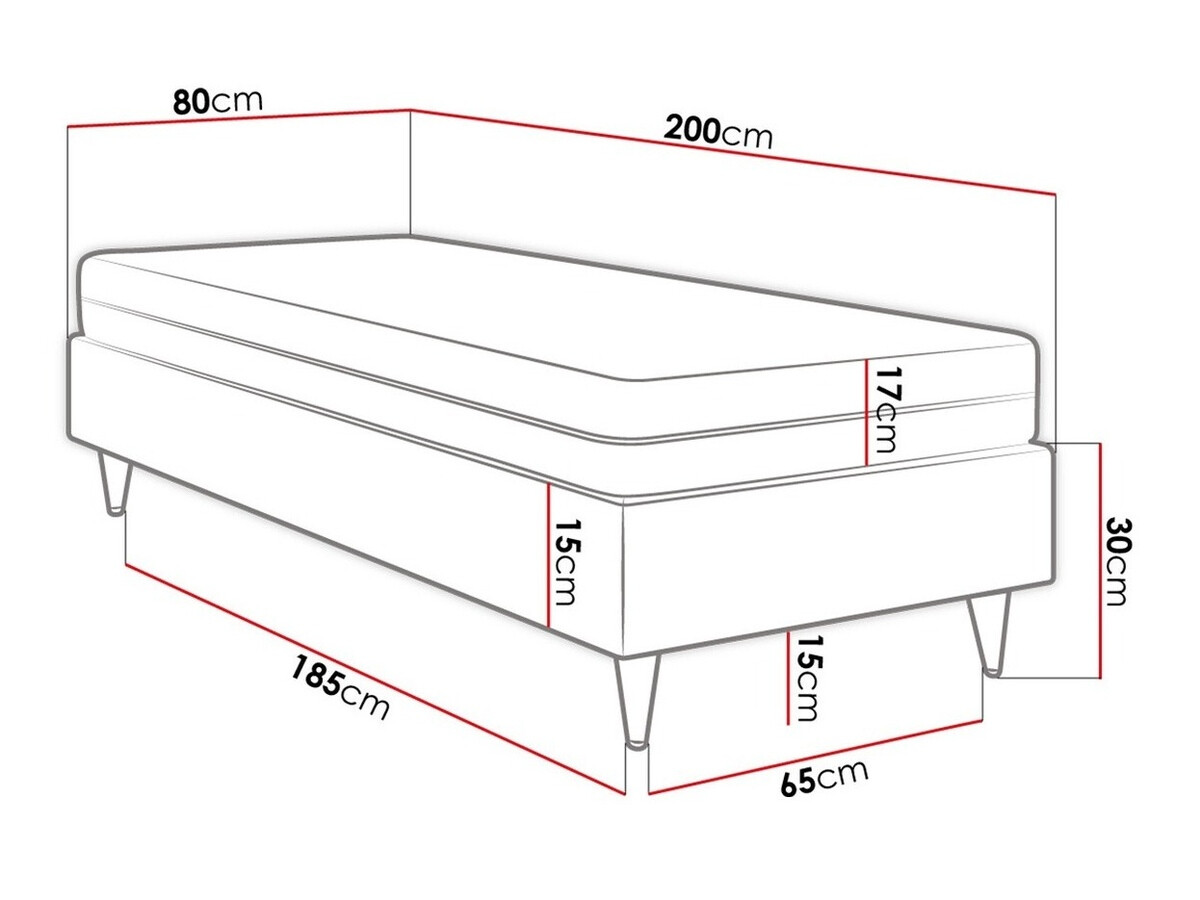 Boxspringbett Logan 108 (Manila 26)