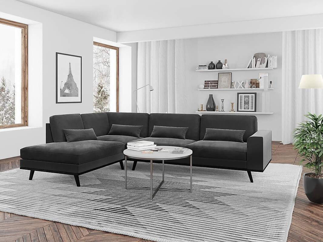 Ecksofa Floromo 107 (Monolith 95)